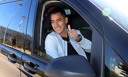 Χαμογελαστός και στα ιατρικά τεστ ο Αραούχο (pic)