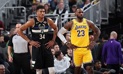 Το «2»  θα φορά η ομάδα του ΛεΜπρόν και το «24» εκείνη του Γιάννη στο All Star Game