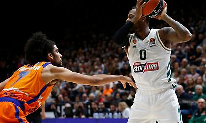 LIVE: Βαλένθια-Παναθηναϊκός (4η περίοδος)