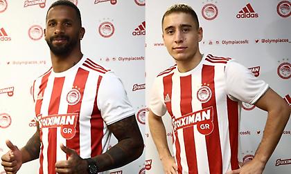 Πρώτη προπόνηση για Καφού και Μορ στον Ολυμπιακό