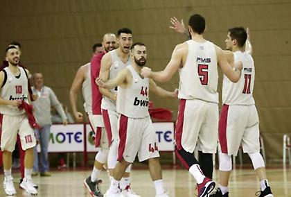 Το τρίποντο νίκης του Ολυμπιακού Β' απέναντι στον Χαρίλαο Τρικούπη