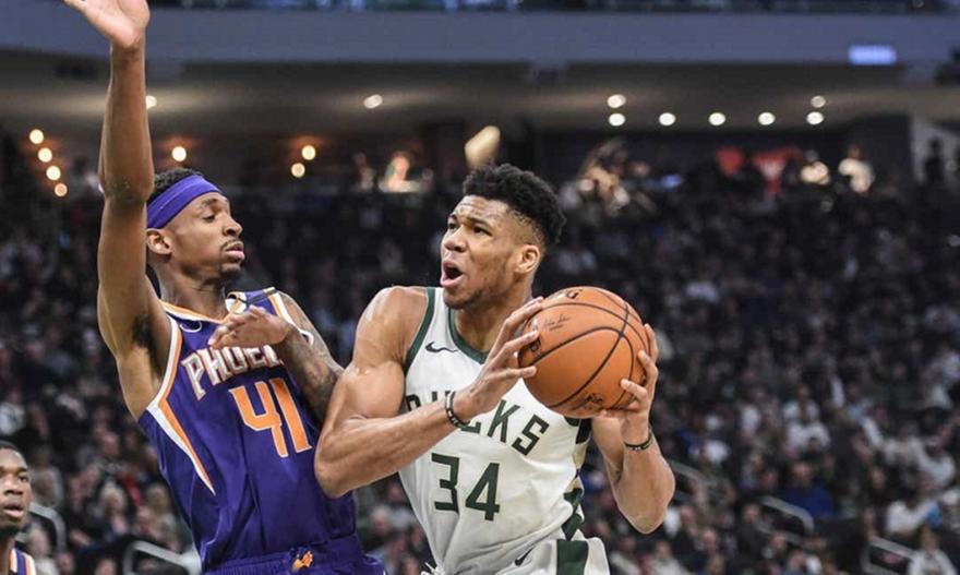 Τα highlights του Γιάννη απέναντι στους Σανς