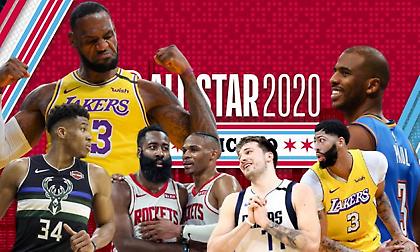 NBA All-Star Game: Ο ΛεΜπρόν και το… χάος!