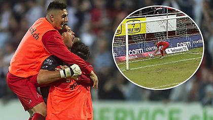 Τερματοφύλακας σκόραρε με βολέ στην Ελβετία (video)