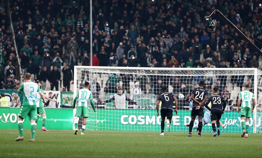 Κοντά σε ρεκόρ πέναλτι ο Παναθηναϊκός