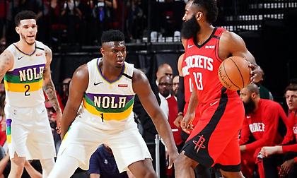 Η 17η φετινή 40άρα του Χάρντεν (video)