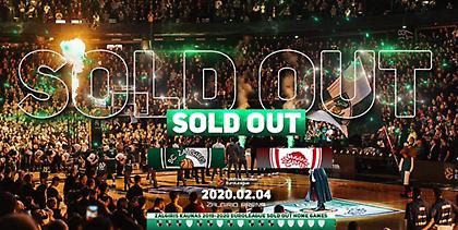 Ανακοίνωσε sold out με Ολυμπιακό η Ζάλγκιρις