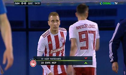 Το ντεμπούτο του Μορ με τον Ολυμπιακό (video)