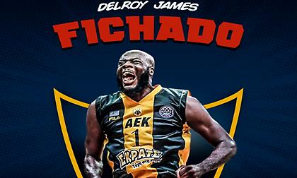 Ξανασμίγει με Λαρεντζάκη και Σάκοτα ο Ντελρόι Τζέιμς!