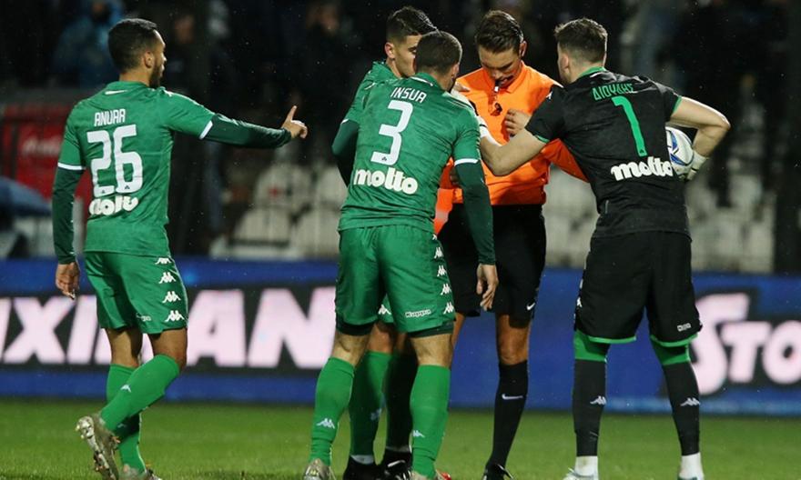 Παναθηναϊκός: «Διαιτησία που διαμόρφωσε το αποτέλεσμα. Λειτούργησε το VAR;»