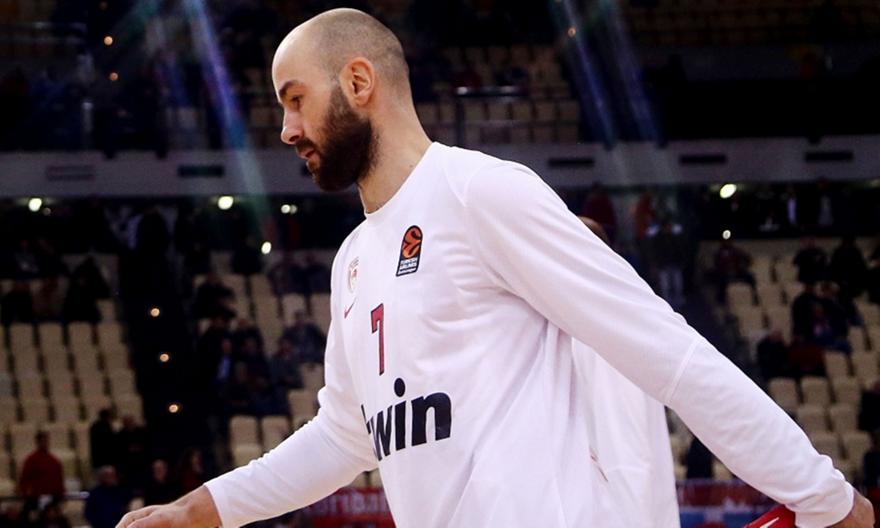 Ολυμπιακός για Σπανούλη: «Περαστικά αρχηγέ. Θα γυρίσεις πιο δυνατός»