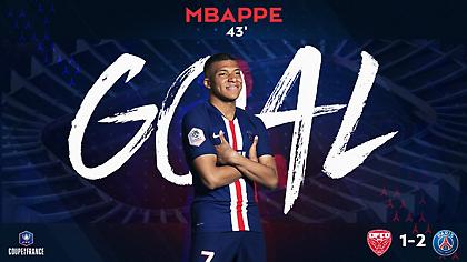 Κάλπασε και σκόραρε ο Εμπαπέ (video)