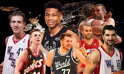 Ευρωπαίοι και NBA All Star Game: Μια σχέση 27 ετών και… 21 εκπροσώπων! (photos & videos)