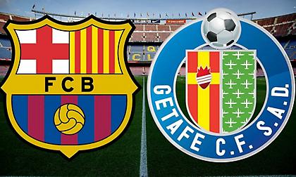 LIVE: Μπαρτσελόνα-Χετάφε 2-1