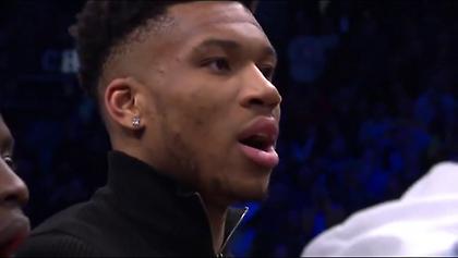 ΝΒΑ All-Star Weekend: Η μοναδική αντίδραση του Γιάννη στην ήττα του Γκόρντον