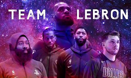 Αll Star Game – Team LeBron: Ο «Βασιλιάς» και οι… υπασπιστές του! (photos)