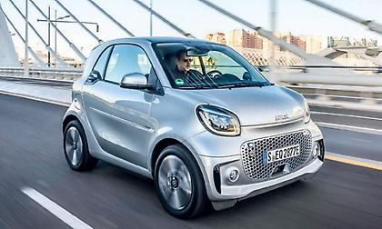 Tα ηλεκτρικά Smart απέκτησαν νέο πρόσωπο