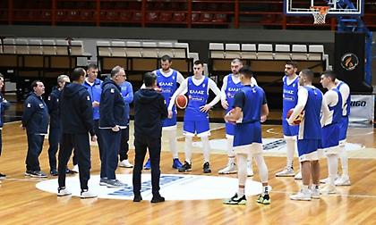 Ενσωματώθηκαν στην Εθνική μπάσκετ οι τελευταίοι απόντες