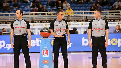 Οι διαιτητές της 19ης αγωνιστικής της Basket League