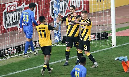 Το 3-0 της ΑΕΚ με τον Αλμπάνη (video)