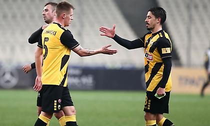 Τα highlights της νίκης της ΑΕΚ με τον Παναιτωλικό