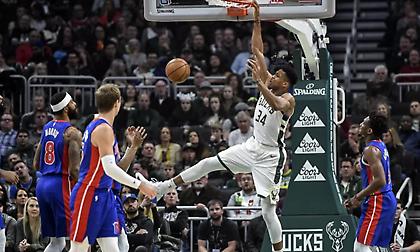 Επιδόσεις… MVP ο Αντετοκούνμπο – Δεύτερος ριμπάουντερ στην ιστορία των Μπακς!