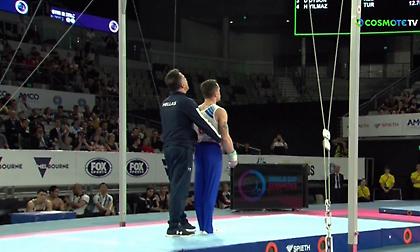 Η προσπάθεια που έδωσε το χρυσό στον Πετρούνια (video)