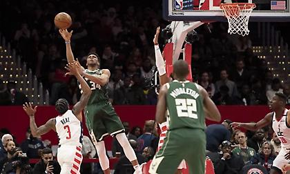 Νίκησαν στο «θρίλερ» οι Μπακς - Μέτρια βραδιά για τον Γιάννη (video)