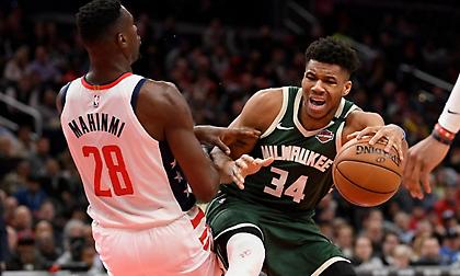 Οι καλύτερες στιγμές του Γιάννη στην Γουάσινγκτον (video)