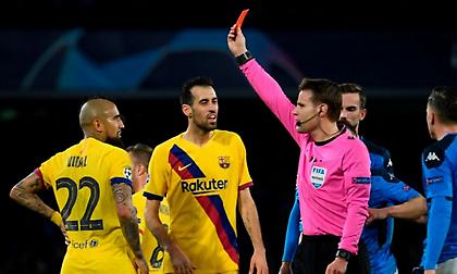 Χάνουν το δεύτερο ματς με Νάπολι οι Βιδάλ και Μπουσκέτς