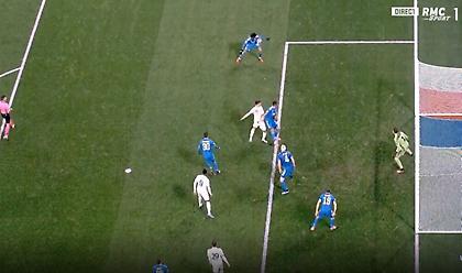 Το πέναλτι που ζήτησε η Λιόν σε χέρι του Κουαρδάδο