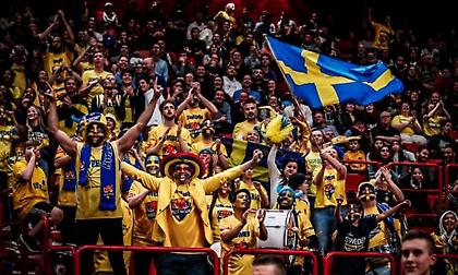 Προκριματικά Ευρωμπάσκετ: Εντυπωσιακή η παρουσία του κόσμου, ιστορικό ρεκόρ στη Σουηδία!