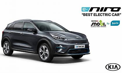 Το Kia e-Niro βραβεύτηκε ως το ‘Καλύτερο Ηλεκτρικό Αυτοκίνητο’