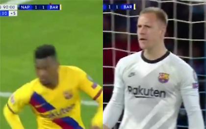 Ο Τερ Στέγκεν έβαλε τις φωνές στον Σεμέδο λόγω… Λίβερπουλ (video)