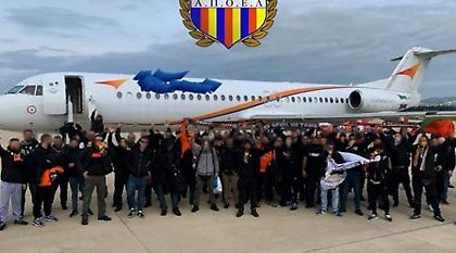 Αναγκαστική προσγείωση για αεροσκάφος που μετέφερε οπαδούς του ΑΠΟΕΛ στη Βασιλεία