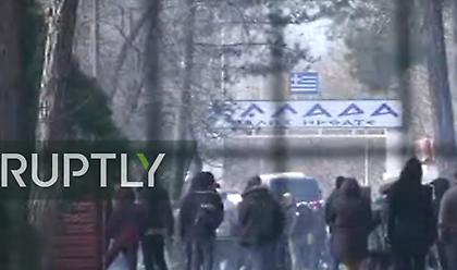 Live Έβρος: Νέος γύρος επεισοδίων μεταξύ αστυνομικών και μεταναστών στις Καστανιές