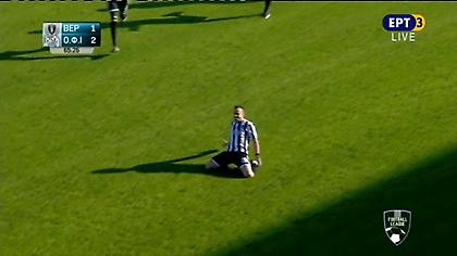 Η βολίδα του Αποστολόπουλου που έδωσε τη νίκη στον ΟΦΙ (video)