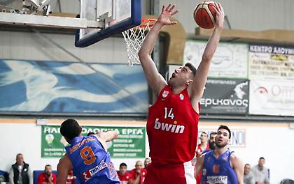 Άνετες νίκες για Χ. Τρικούπη και Ολυμπιακό Β’