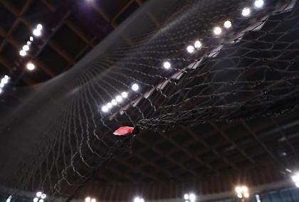 Τοποθετήθηκε προστατευτικό δίχτυ στο ΣΕΦ