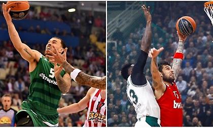 Ολυμπιακός – Παναθηναϊκός: Οι κορυφαίες εμφανίσεις σε ευρωπαϊκά ντέρμπι! (videos)