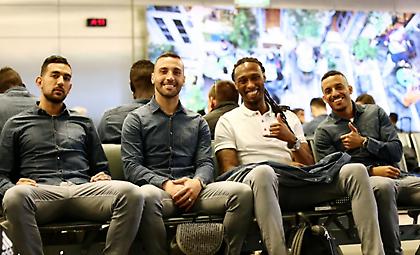 Αναχώρησε για Θεσσαλονίκη η αποστολή του Ολυμπιακού (pics)