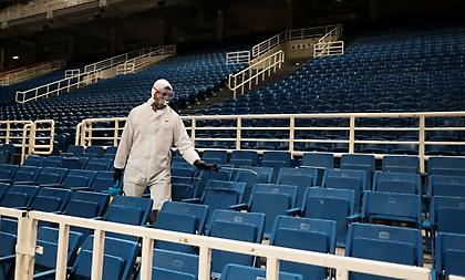 Απολύμανση στο ΟΑΚΑ ενόψει του Παναθηναϊκός-ΤΣΣΚΑ