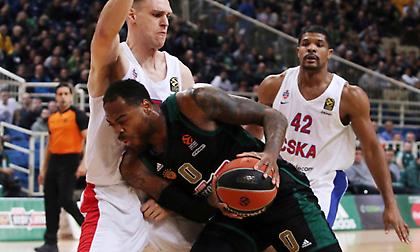 LIVE: Παναθηναϊκός-ΤΣΣΚΑ Μόσχας (4η περίοδος)