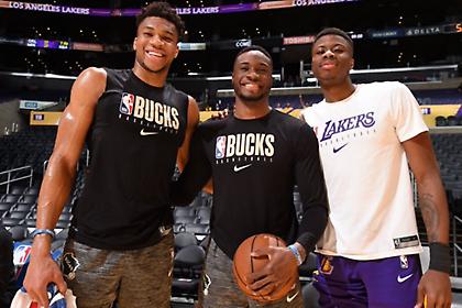 Η συνάντηση των… Antetokounbros (pic-video)