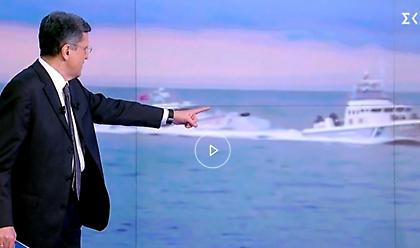 Νέο βίντεο με την παρενόχληση ελληνικού σκάφους από τουρκική ακταιωρό στη Λέσβο