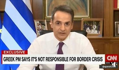Μητσοτάκης στο CNN: Η συμφωνία ΕΕ-Τουρκίας είναι νεκρή με ευθύνη της Άγκυρας