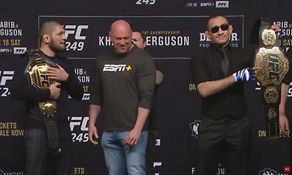 Ο Νουρμαγκομέντοφ κλώτσησε τη ζώνη του Φέργκιουσον (video)