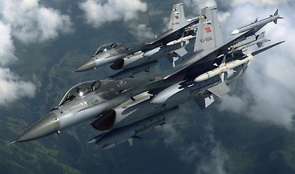 Τουρκική πρόκληση πάνω από τους Λειψούς: Πτήση F-16 στα 3.100 πόδια