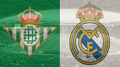 LIVE: Μπέτις-Ρεάλ Μαδρίτης 2-1