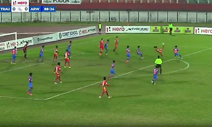 Τρομερό γκολ νίκης στο 89’ στην Ινδία (video)